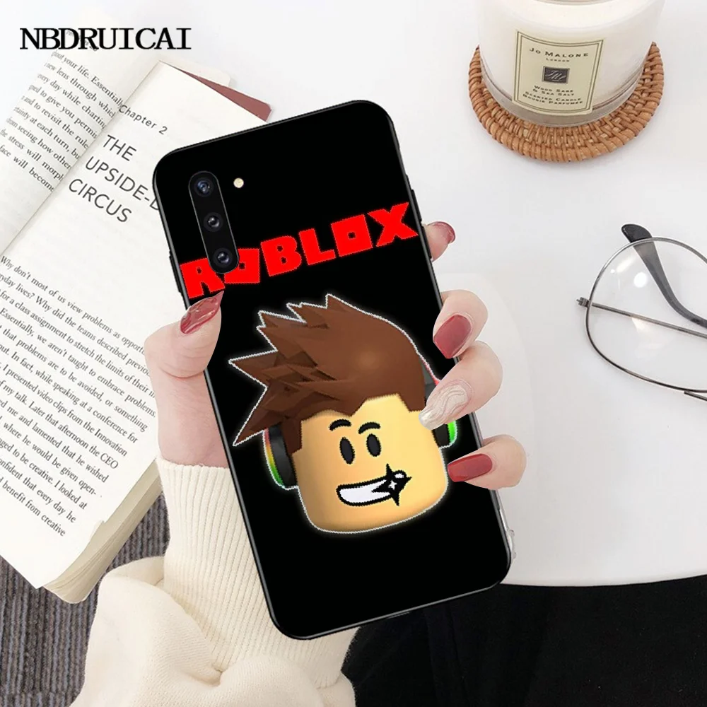NBDRUICAI популярная игра Roblox чехол для телефона Samsung Note 3 4 5 7 8 9 10 pro M10 20 30 | Мобильные