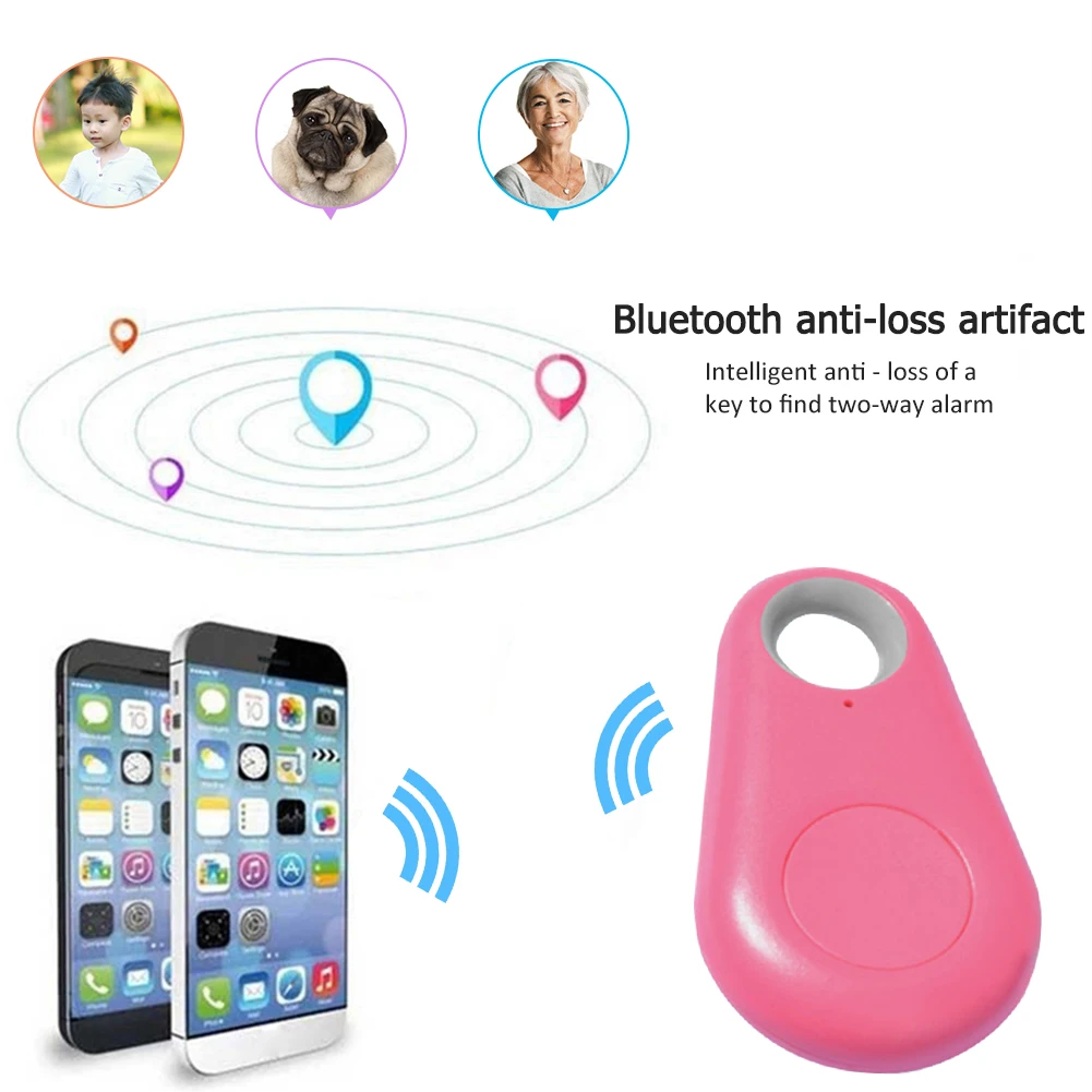 Миниатюрный GPS трекер позиционирование Интеллектуальный Anti lost Bluetooth локатор
