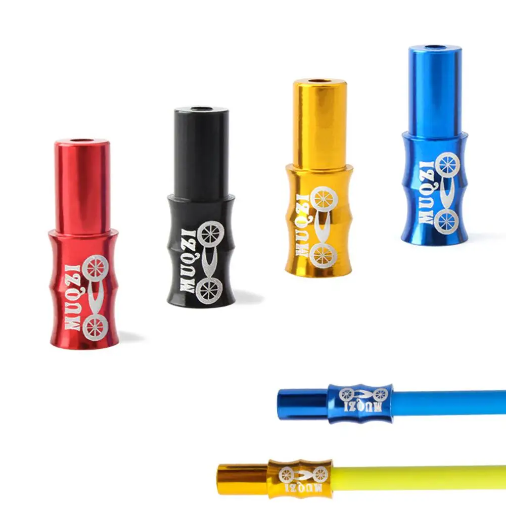 

10PCS MUQZI 10Pcs Bike Variable Speed Brake Line Cap Inner Cable End Caps Cable Tips Wire End Cap Mountain Road Foldable Bicycle