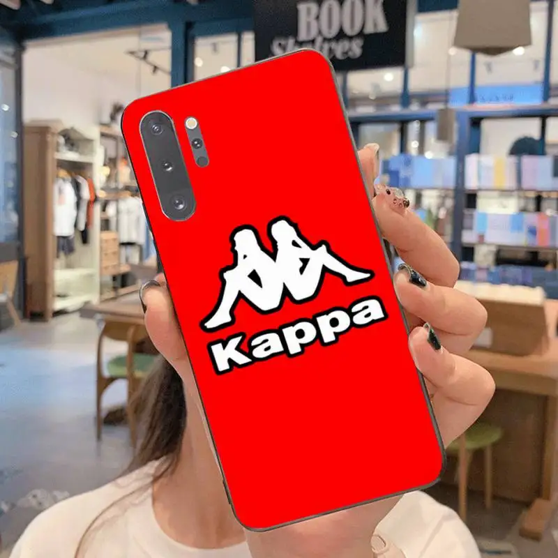 

Italian sportswear brand kappa Phone Case For Samsung Galaxy Note20 ultra 7 8 9 10 Plus lite J7 J8 Plus Samsung M21 M30S