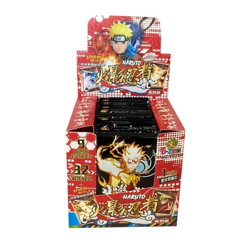 Anime JCC NARUTOSS Super Z tarjeta Flash colecciones SSR CP UR SP Naruto tarjeta de juegos de juguete-5