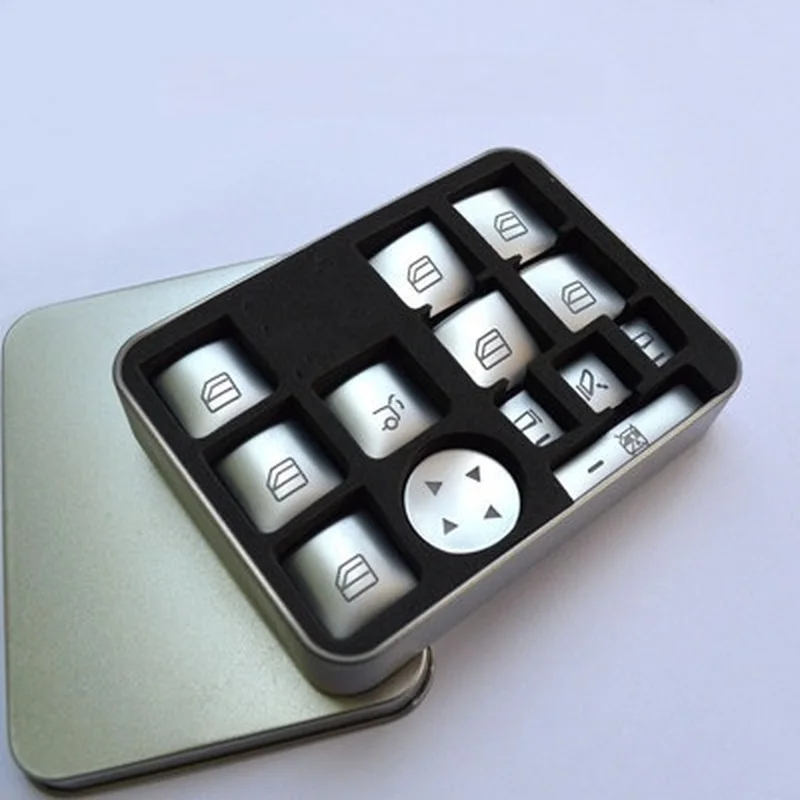 Стикер для автомобильного окна стекла кнопки подъема Mercedes Benz A B C E GLA CLA GLK GL ML GLE