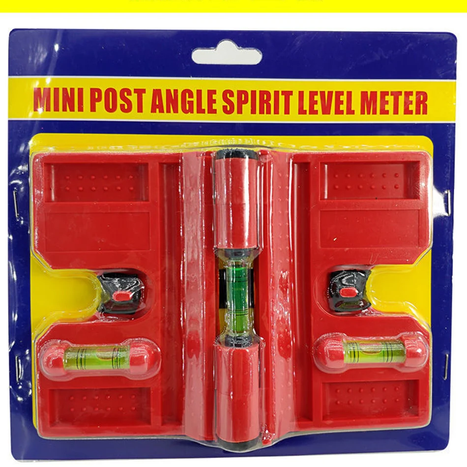 Складная регулируемая трубка угломер уровень ограждение столб труба Магнитная с