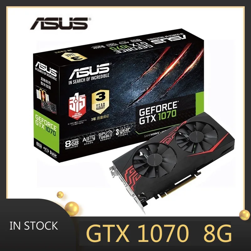 

Asus graphics card gpu nvidia geforce GTX 1070 8g video card pubg computer game on the desktop map GTX 1080 960 1050ti