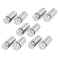 10pcs hot selling stainless stand off bolts mount standoffs nails advertisement fixings screws mirror glass nail fastener screws