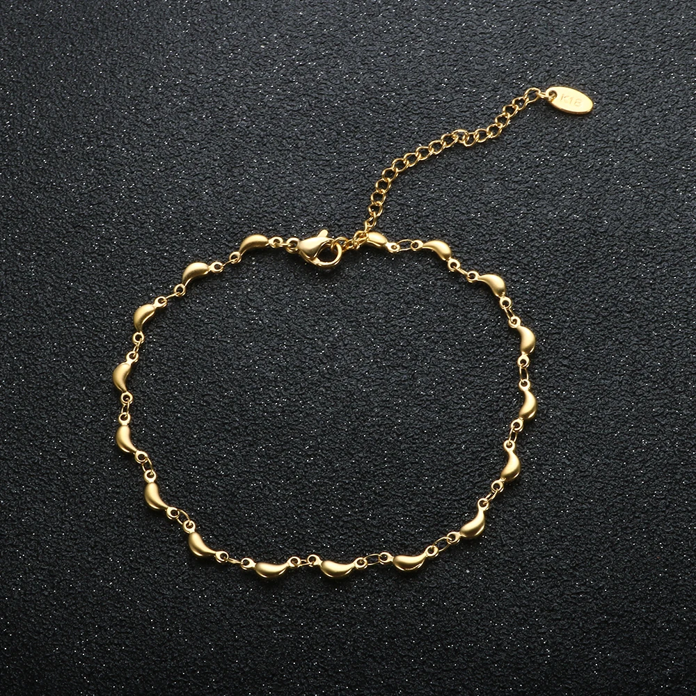 

Fashion Gold Color Personality Chain Anklets For Women Beach Foot Jewelry Leg Chain Ankle Bracelets Women Accessories
