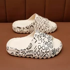 Шлепанцы TYY для детей младшего возраста, домашние тапочки с мягкой подошвой, Пляжная детская обувь в семейном стиле