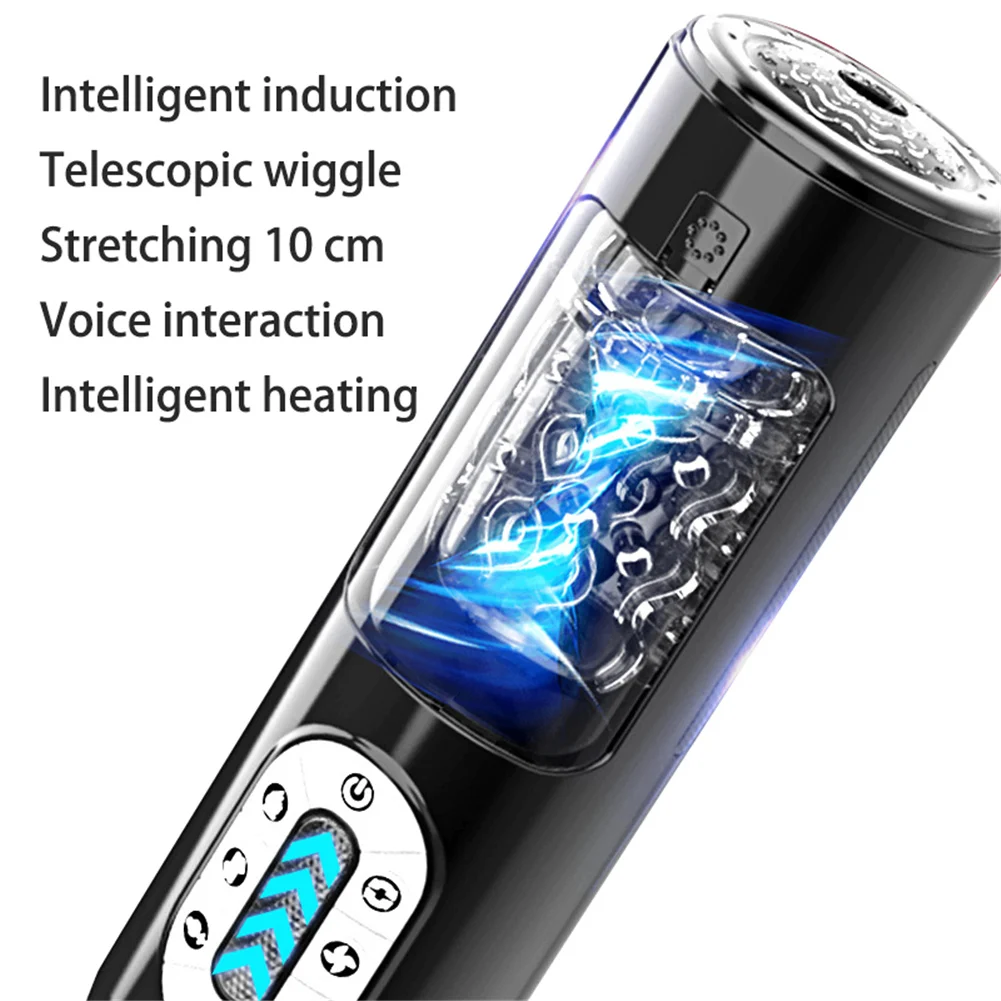 Умное произношение Мужская мастурбация чашка автоматическая телескопическая