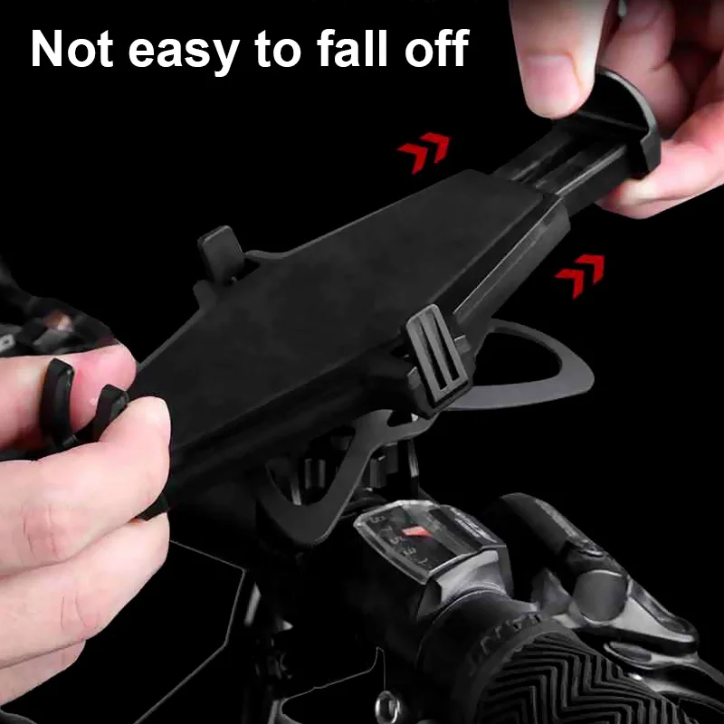 

Bicycle Phone Holder Universal 360 Degree Rotatable Handlebar Clip Mobile Phone Stand Mount Bracket for Bike Rack Accessories