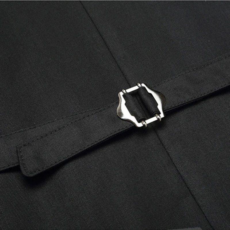 Жилет мужской двубортный приталенный деловой для свадьбы платье жениха жилет 6XL |