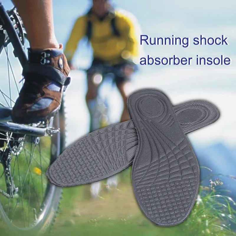 

High 1 Pair Sports Shoes Insoles Massage Shock Absorption Orthotics Arch Pain Relief Sneakers Insoles Shoe Pads Elevator Insoles