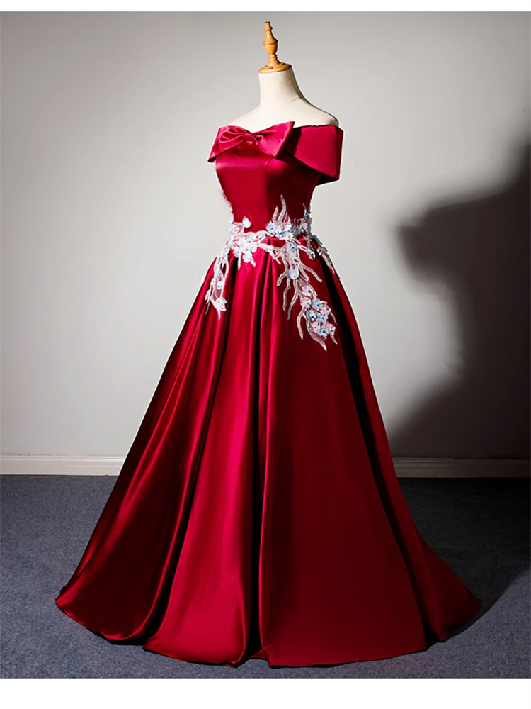 Это Yiya свадебное платье Лодка NeckBridal платья Вышивка Кружева Свадебное бальное платье плюс размер с открытыми плечами Robe De Mariee CH115