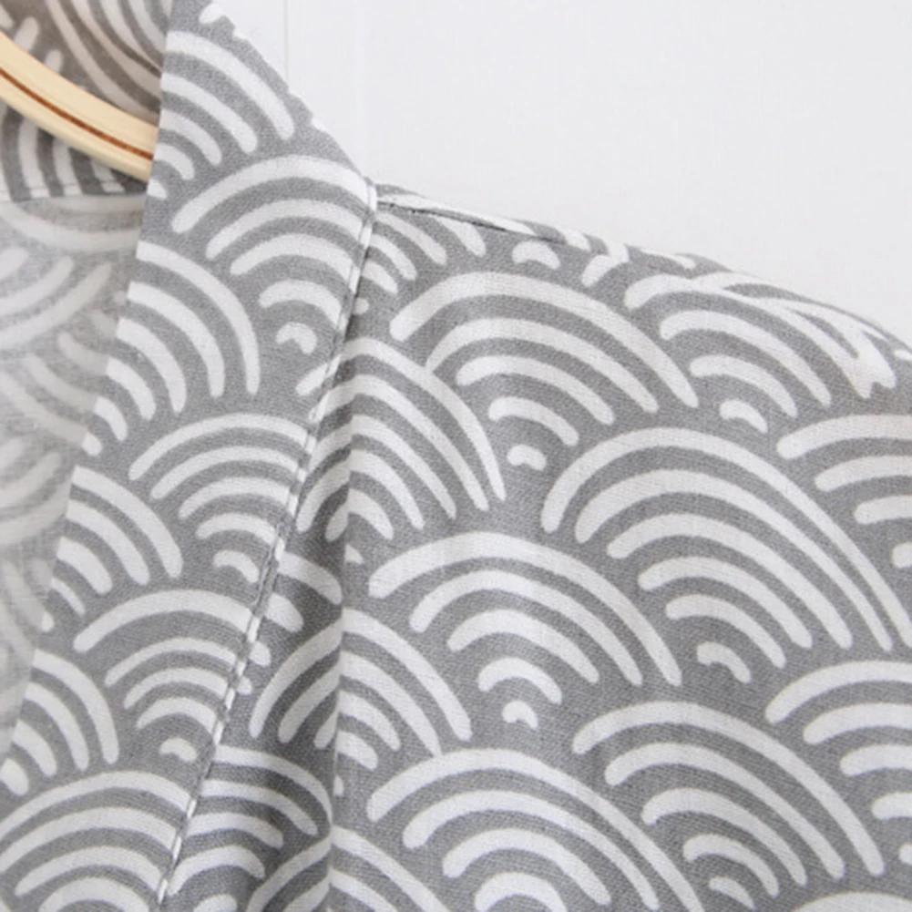 2019 Горячая Мужская мода новый принт кимоно халаты пижамы свободные длинные тренд