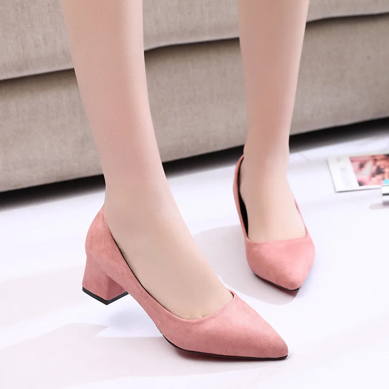 Пикантные женские туфли лодочки дамские свадебные На высоких толстых каблуках