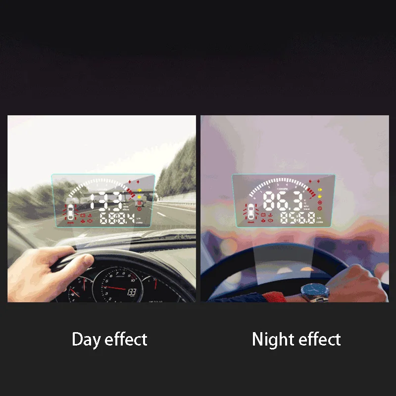 HUD Автомобильный дисплей для Toyota Camry 2018 2019 экран вождения OBD проектор данных