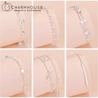 Чарм-браслет 925 Серебряное разноцветное Слои из бисера браслет-цепочка браслет Браслеты Mujer самому лучшему другу подарки Ювелирные изделия Accesorie