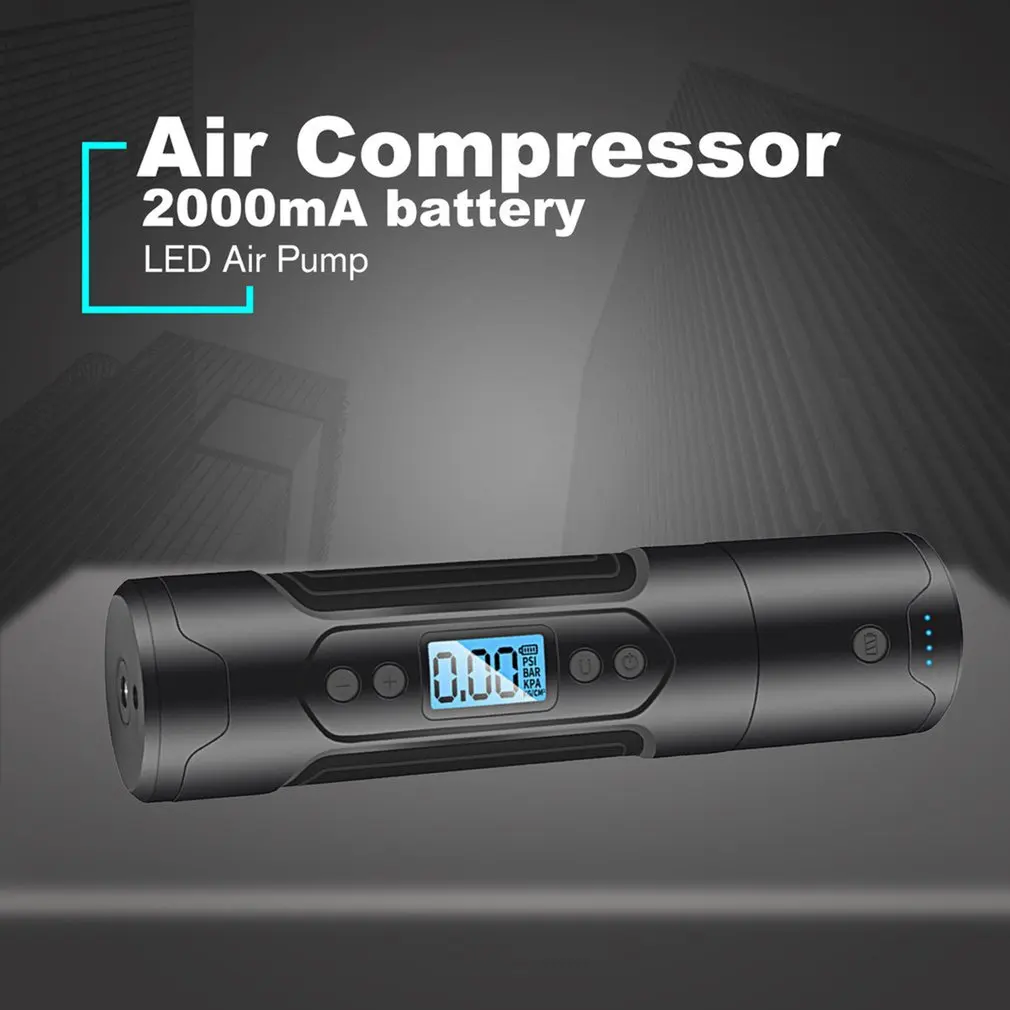 Comprar Compresor De Aire Portátil Para Inflar Neumáticos, Minibomba De Aire Para Coche Inalámbrico, Inflador Multifuncional