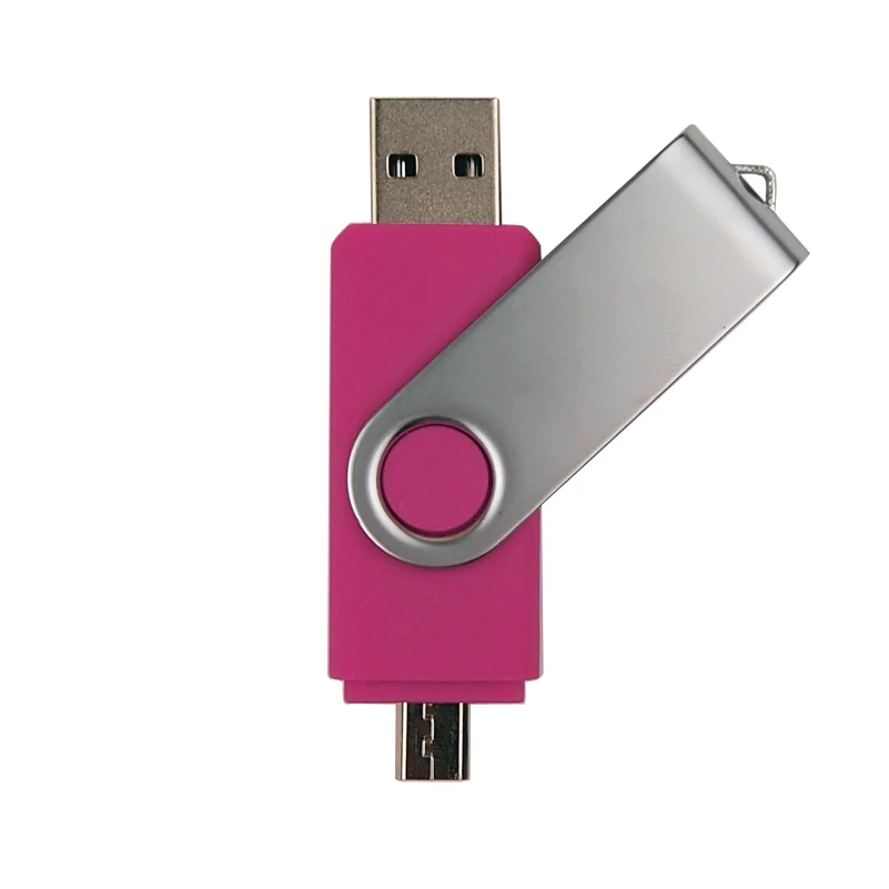 Pink Пользовательский логотип 10 шт. USB2.0 Usb флэш-накопитель 32 Гб OTG для смартфонов Android/ПК высокоскоростной Usb флешка 16 ГБ 8 ГБ свадебный подарок - Цвет: Pink