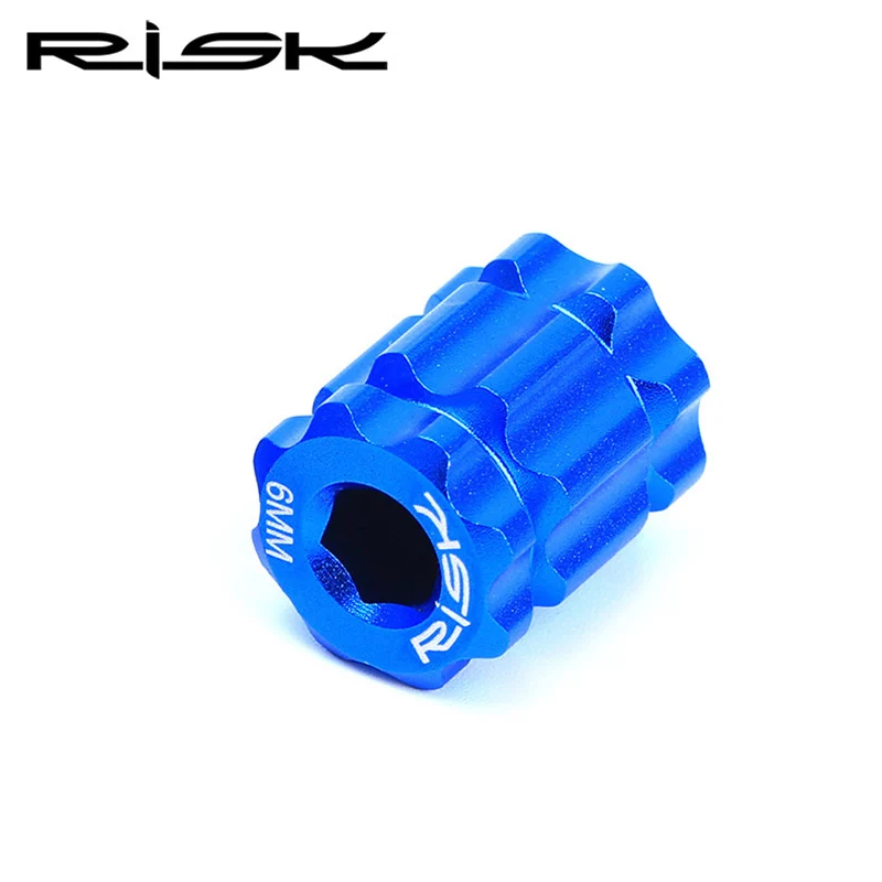 Blue Risk Bicycle Crank Installation Tool for Remove&Install Crank Arm Adjustment Cap for Shimano HollowTech for XT Bike Repair Tools - Цвет: Blue