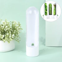 1pcs premium herb saver home kitchen gadgets herb storage container herb keeper keeps greens fresh cup specialty tools