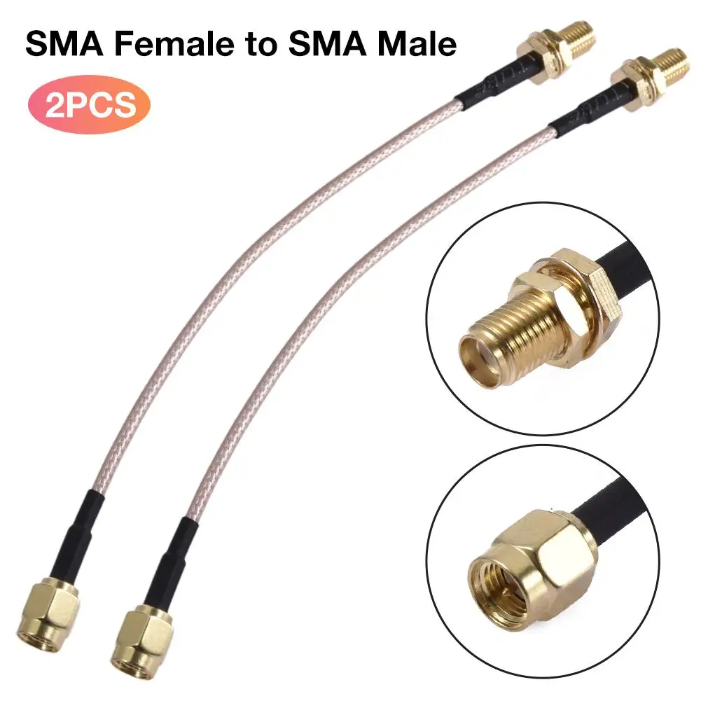 Удлинительный кабель для антенны FPV 2 шт./компл. адаптер SMA мама папа стойкий к