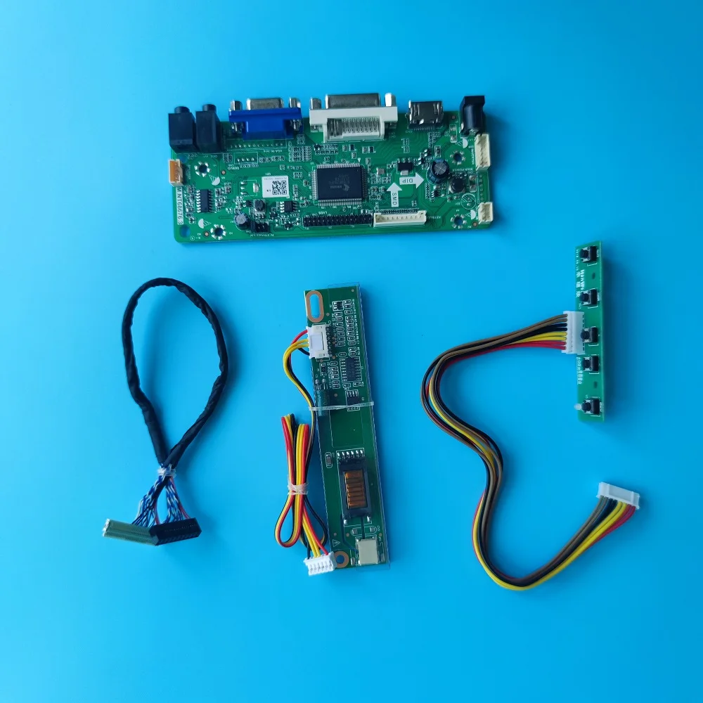 

M.NT68676 плата контроллера HDMI-совместимый комплект драйвера ЖК DVI Сделай Сам VGA для CLAA102NA0ACW 1024X600 10,2 дюймов панель монитора экран