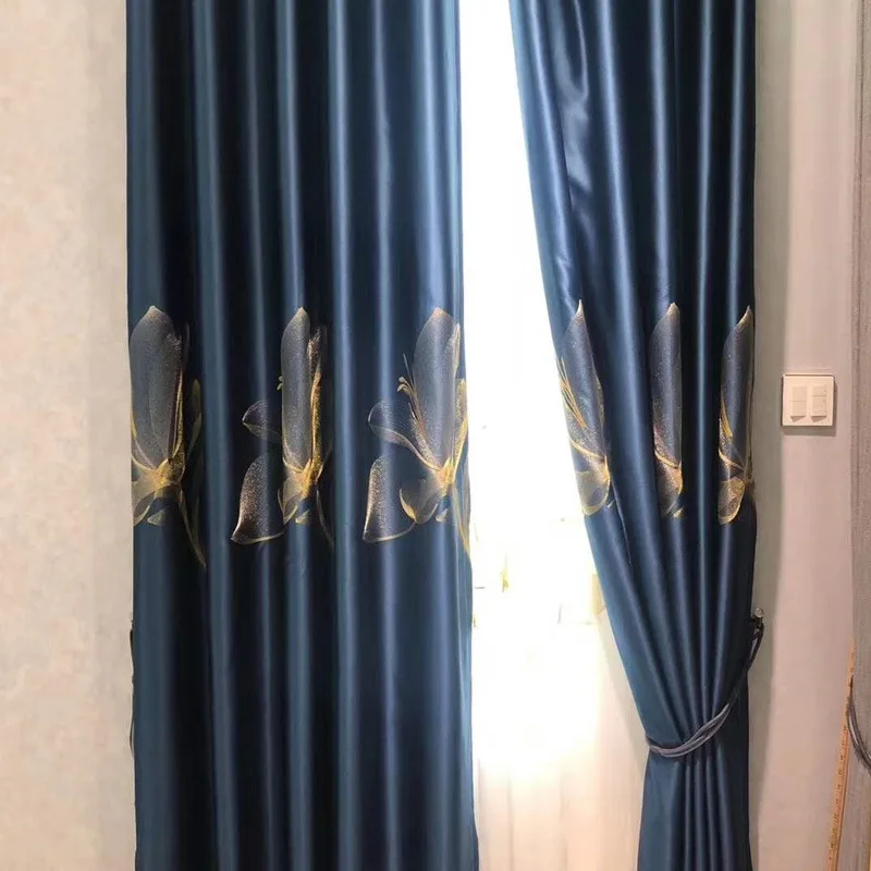 

Занавески для гостиной, столовой, спальни, простые и современные занавески в китайском стиле для гостиной, спальни, затенение