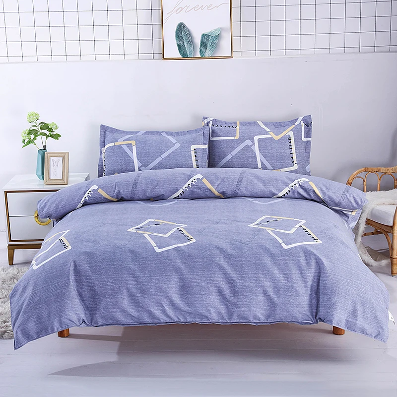 

Bedclothes, Quilt Cover, Bed Sheet, Pillowcase, Four Sets Of Skin-Friendly Soft Texture, Home Furnishing, School Hotel