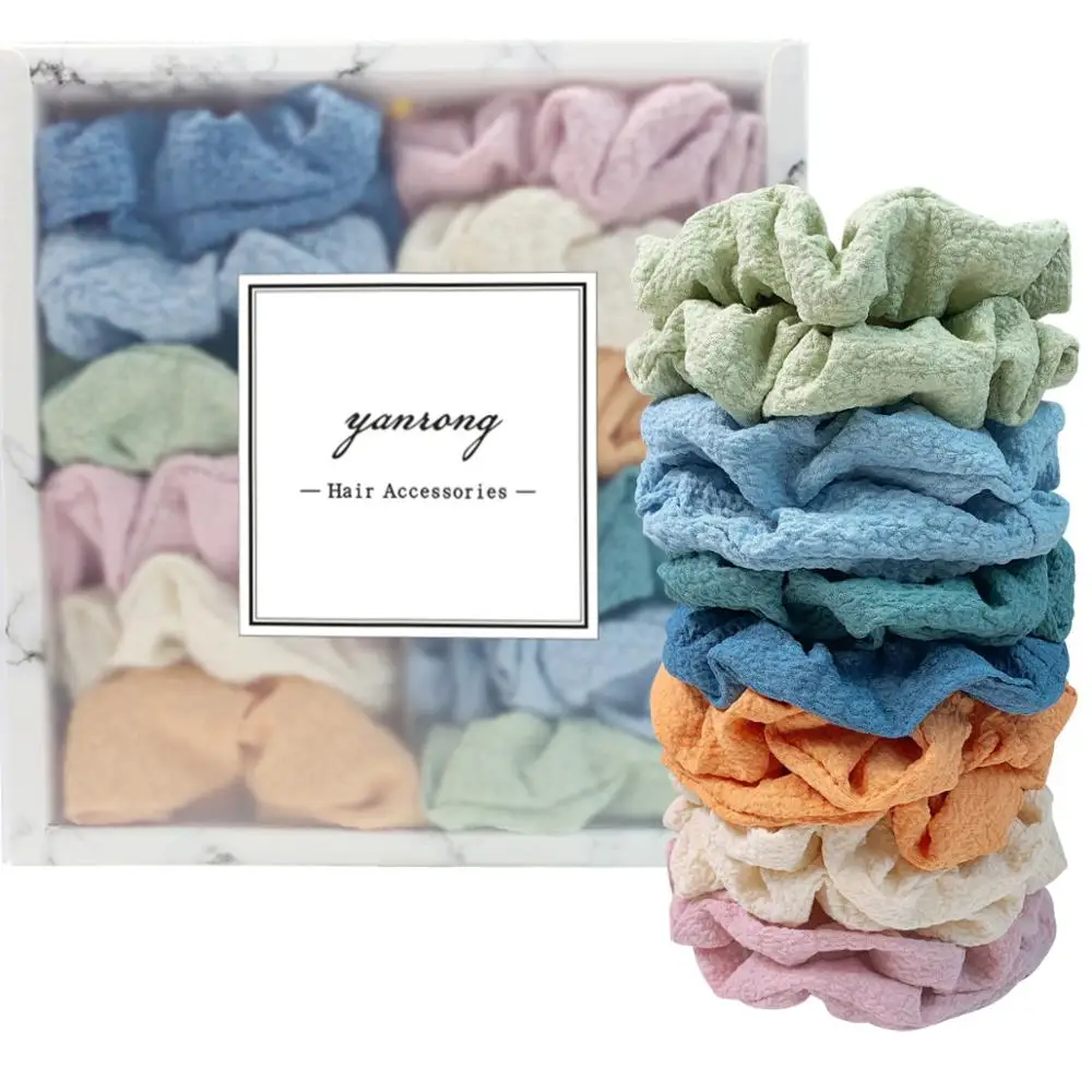 12 шт. в подарочной коробке Набор резинок для волос женщин женские босоножки