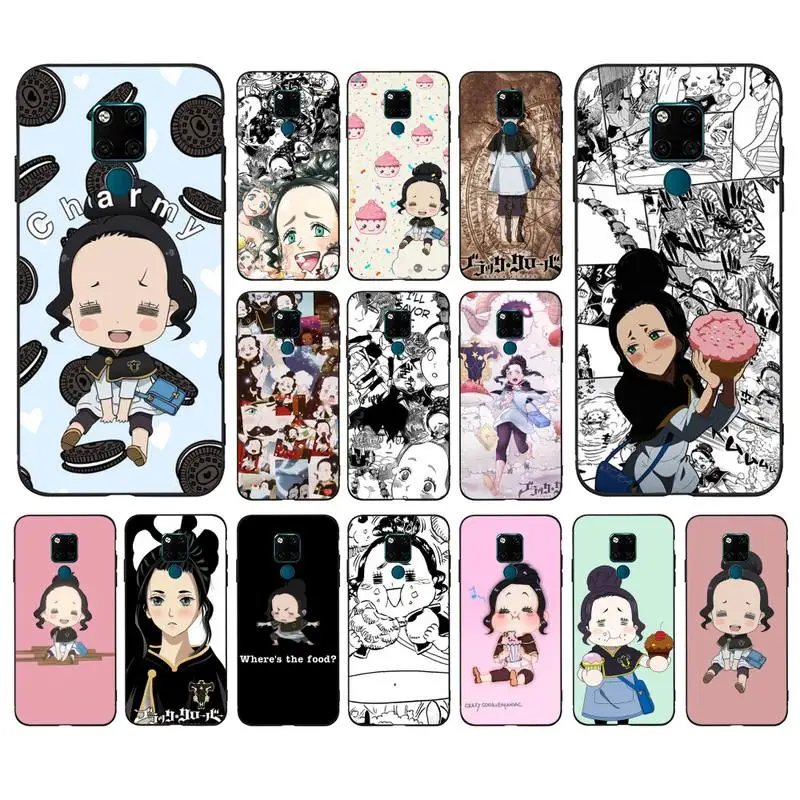 

LVTLV charmy black clover anime manga Phone Case for Huawei Mate 20 10 9 40 30 lite pro X Nova 2 3i 7se