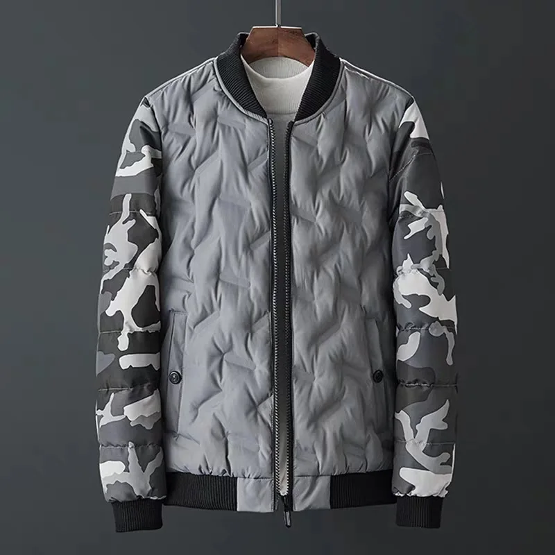 

Cotton Padded Men's Coat New Winter Men's Thickened Short Cotton Padded Jacket Men Clothing