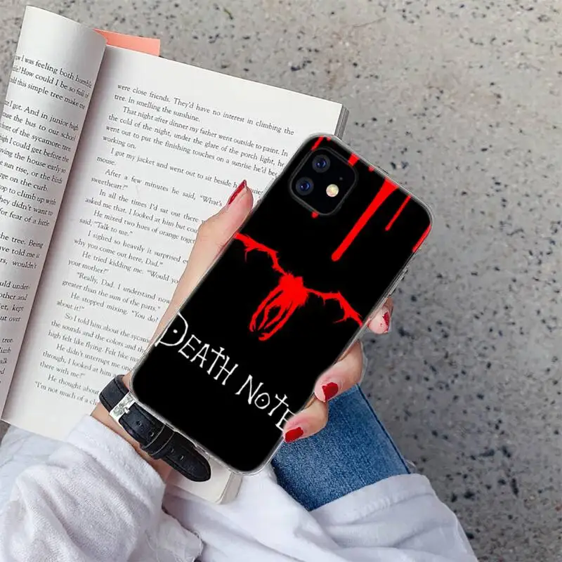 

Anime Manga Death Note Ryuk Phone Case For iphone 12 5 5s 5c se 6 6s 7 8 plus x xs xr 11 pro max mini