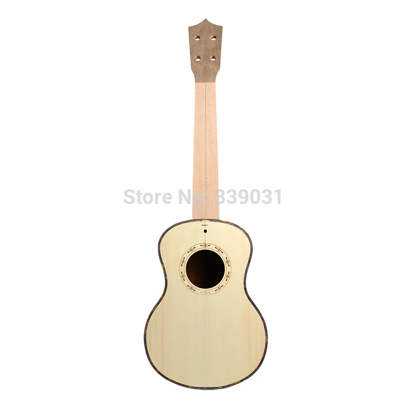 NAOMI DIY Ukulele Tenor Ukulele Spruce Top Koa Back Ukulele KIT 4 String Guitar Set New enlarge