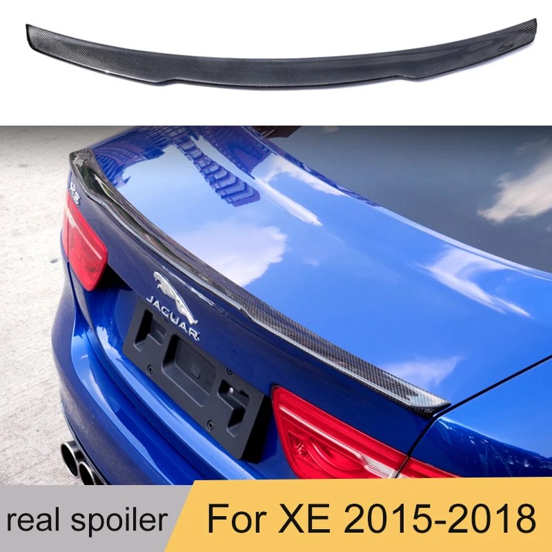 Задний спойлер для багажника губа крыло Jaguar XE Sedan 4-Door 2015-2018 K стикер отделки
