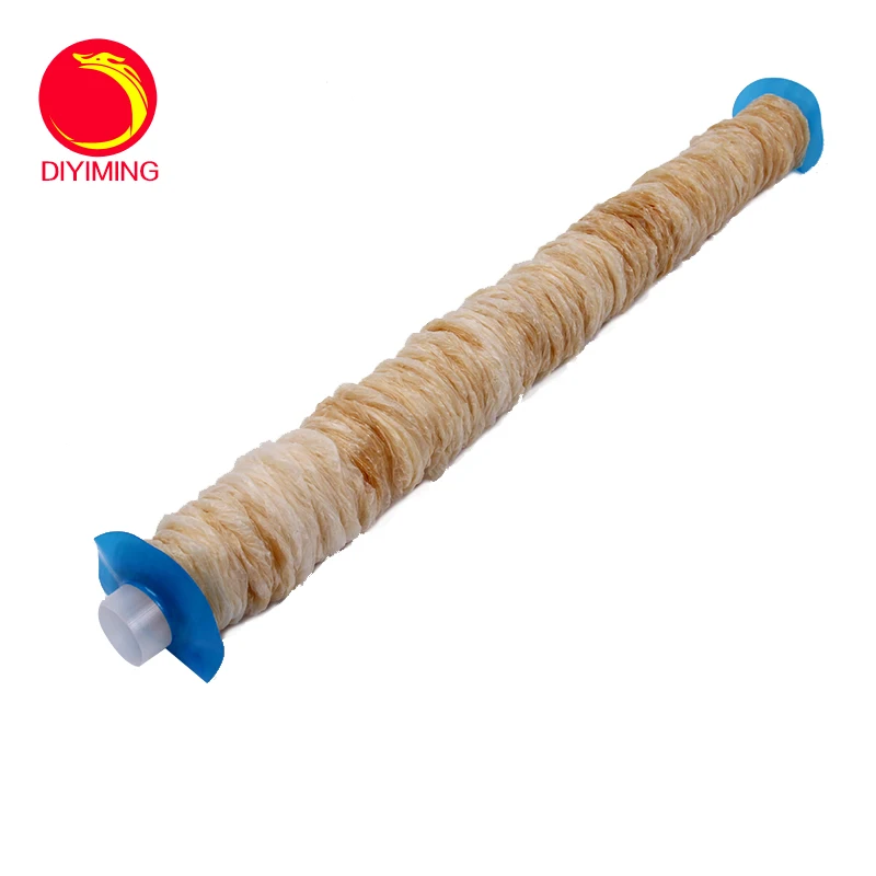 Оболочка для упаковки колбасы диаметр 36 мм длина 2*8 м в лоте сухая оболочка