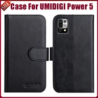 Hot  UMIDIGI Power Case 6 53  Fashion Colors Flip Soft Leather Wallet Cover For UMIDIGI Power Case Phone Holder