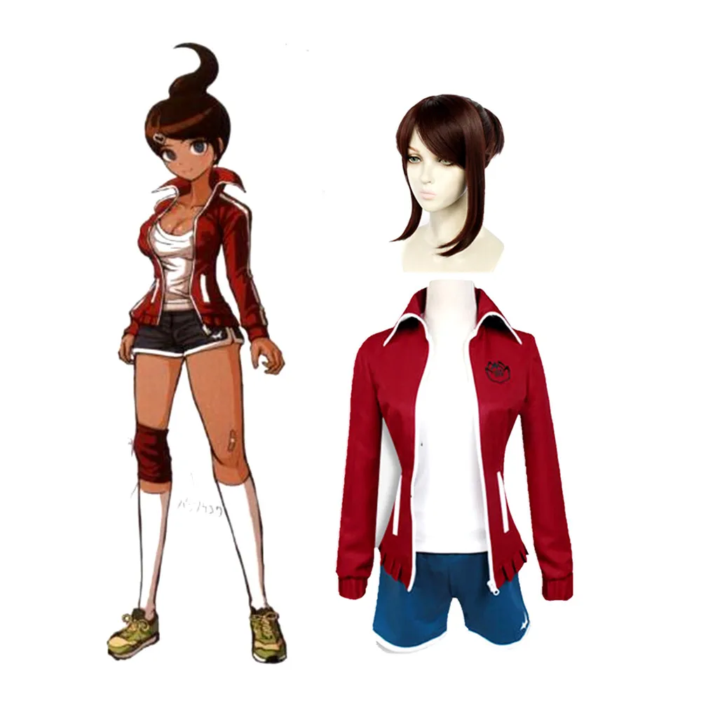 Аниме Danganronpa Asahina Aoi Косплей костюмы Женское платье униформа для девочек одежда -