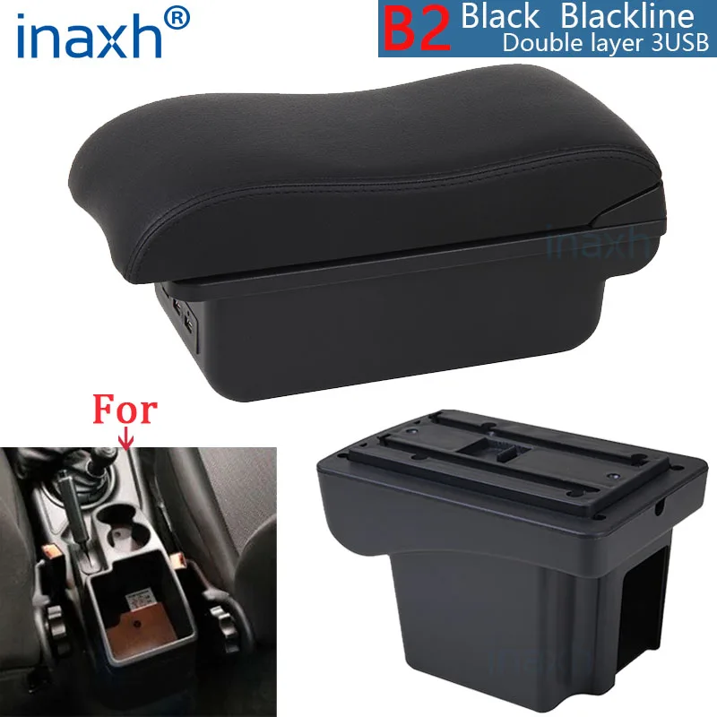 

Подлокотник для Chevrolet NIVA модифицированные детали ящик для хранения в подлокотнике автомобиля, аксессуары для салона автомобиля, зарядка через USB