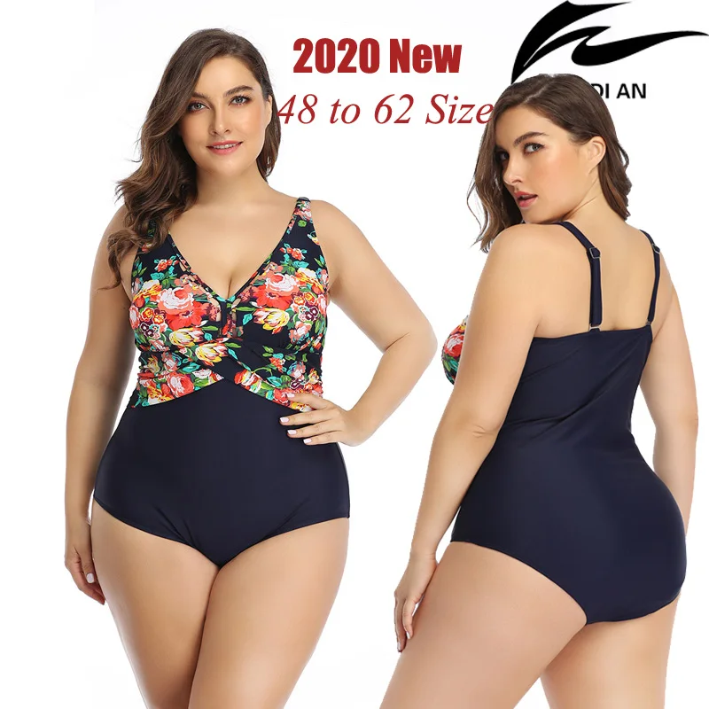 Сексуальный купальник цельный 2020 женские купальники большого размера плюс