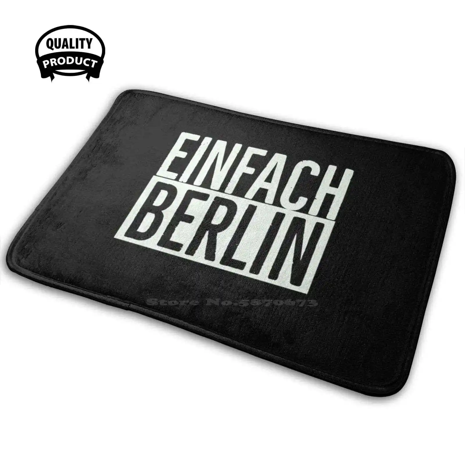 Einfach Берлин мягкий дом семья Противоскользящий коврик ковер штатт стутгарт
