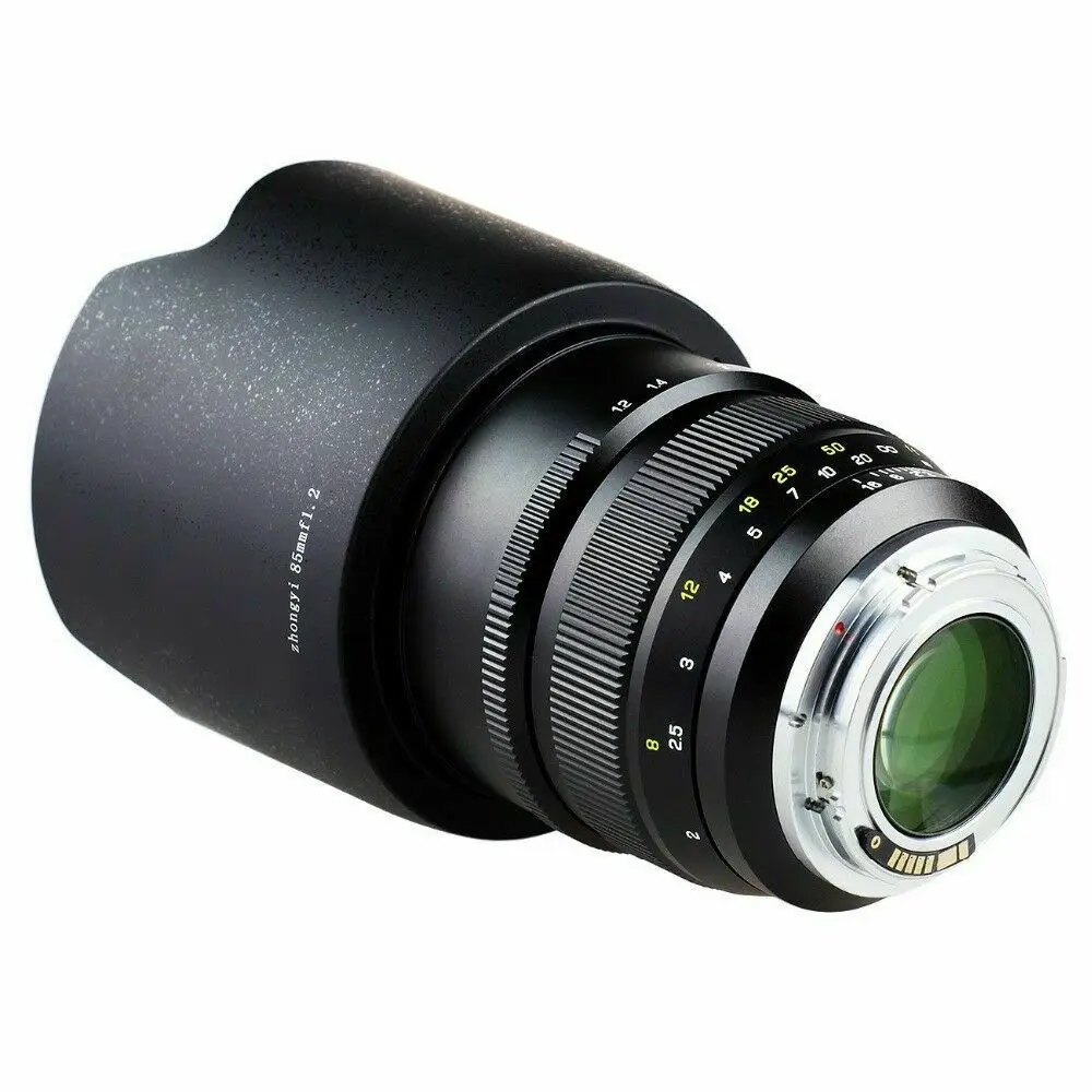 Объектив Mitakon Zhongyi Speedmaster 85 мм f/1 2 для камеры Nikon F Mount d800 d800e d3s d810... |