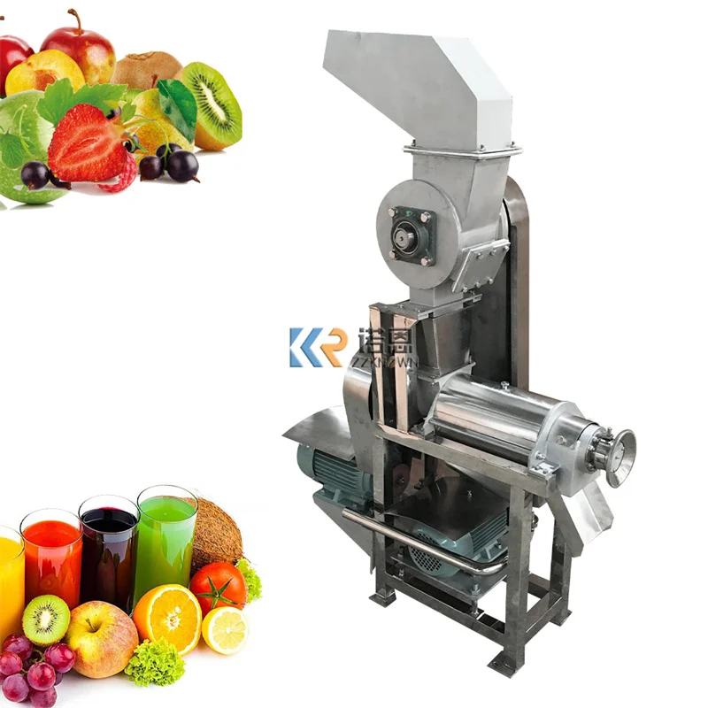 

0.5t/h Industrial Orange Fruit Crusher Juicer Extractor Machine Commercial Carrot Mango Apple Juice Making Crushing Machines