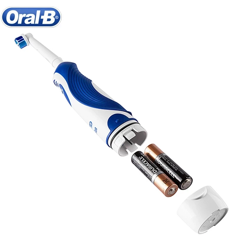 Оригинальная электрическая зубная щетка Oral B питание от аккумулятора Глубокая