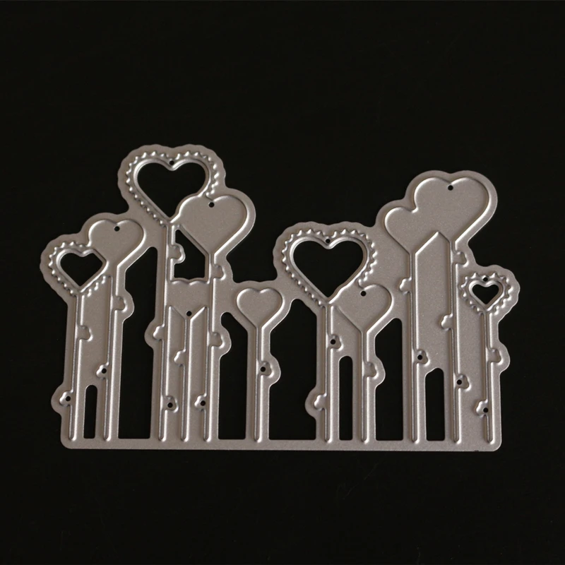 Yinise любовь воздушные шары металлические режущие штампы для фотографий|Вырубные