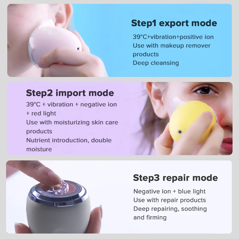 InFace 3 in1 RF & EMS радио мезотерапия Электропорация уход за кожей лица Красота ручка