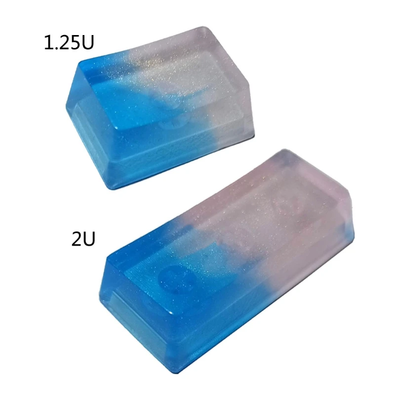 

Handmade Customized OEM Profile Resin Keycap for cherry MX Switches Mechanical Keyboard Translucent 1.25U 2.0U Cap 32CA