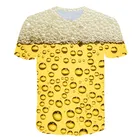 Футболка beer man, забавная новинка, футболка для мужчин, друзей, собирающих пивные пузыри, летний наряд унисекс, одежда для фитнеса