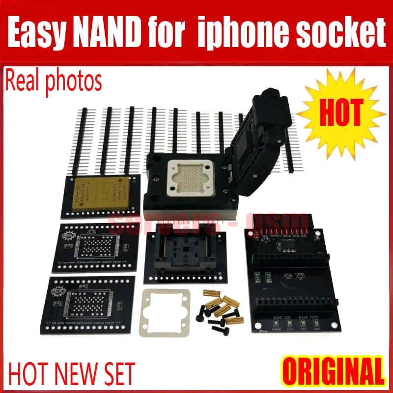 Новая версия оригинальной простой в использовании розетки nand для разъема lphone Easy