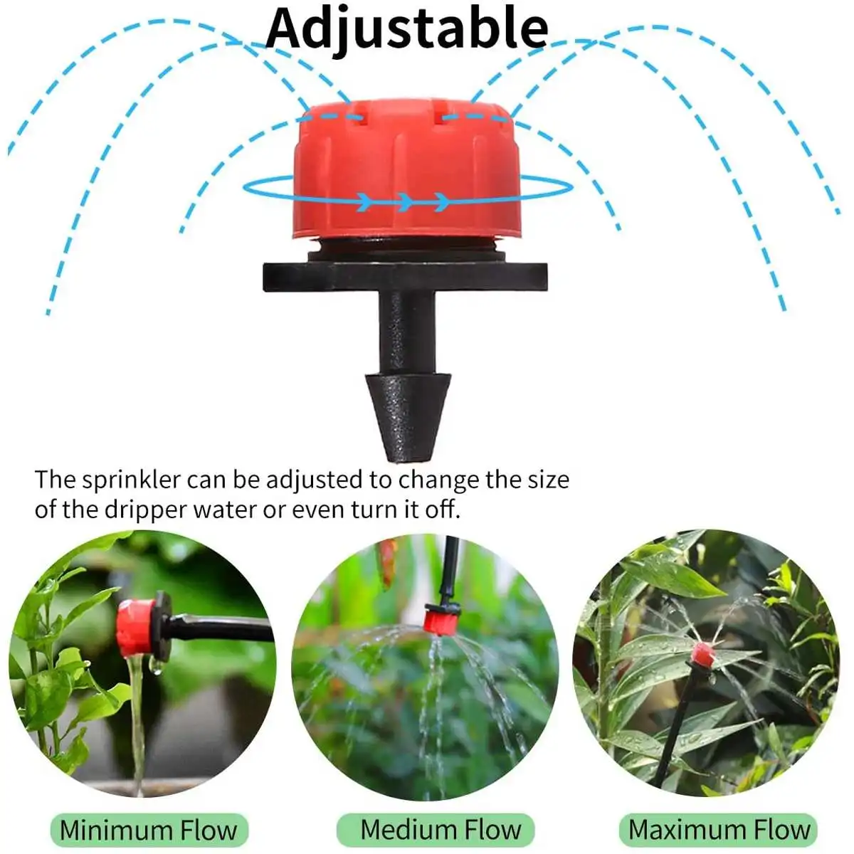 

50M Micro Drip Irrigation System Watering Kit Smart Garden Watering System Automatic Plant Garden Watering System green house