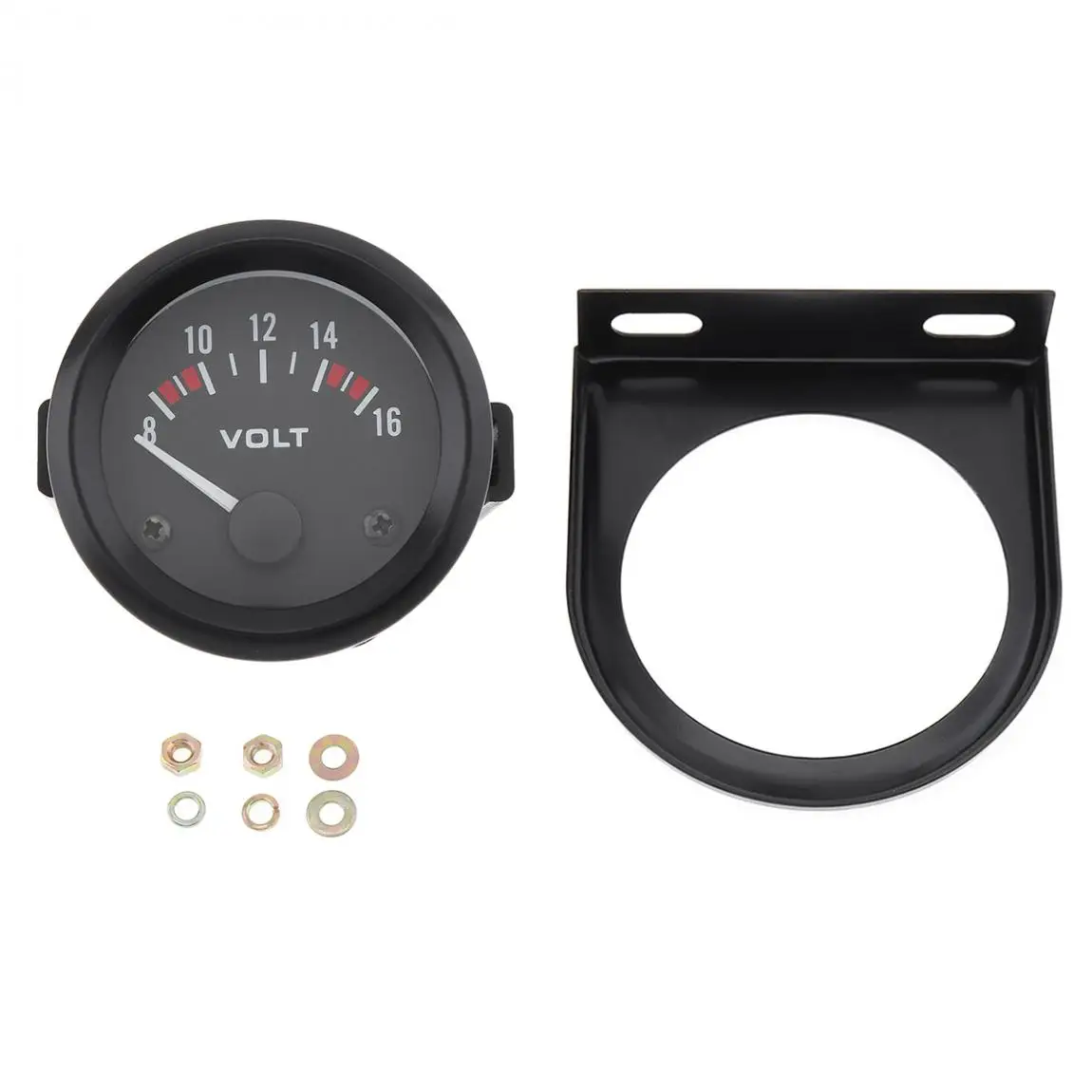 Высококачественный Прочный Универсальный 2 дюйма 52 мм вольтметр калибровочный измеритель подходит для